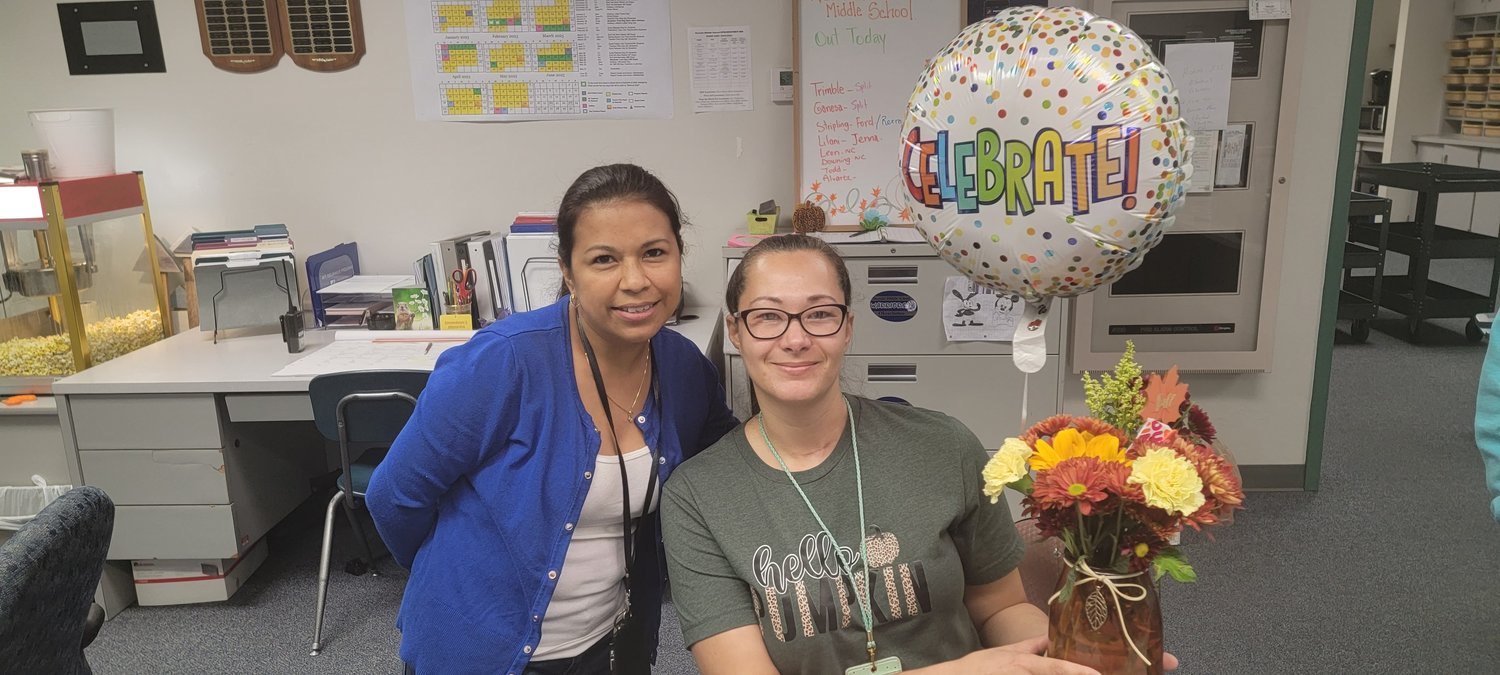 OKEECHOBEE -- Osceola Middle School is pleased to announce the  OMS Classified Employee of the Year, Tiffany Kane